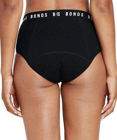 Bonds Bloody Comfy Heavy Period Full Brief - Black - Image 2