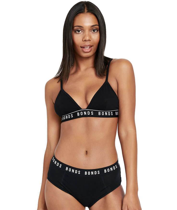 Bonds Bloody Comfy Heavy Period Full Brief - Black - Image 4