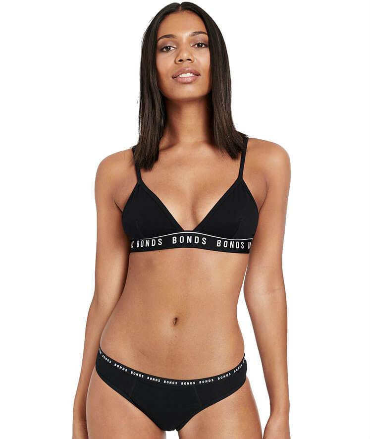 Bonds Bloody Comfy Moderate Period Bikini - Black - Image 4
