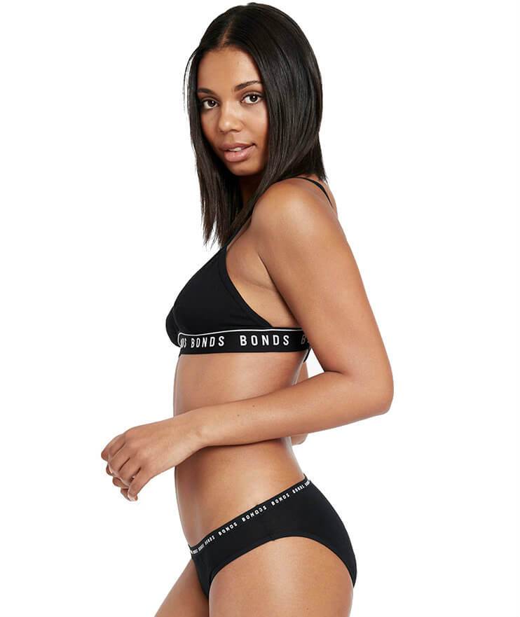 Bonds Bloody Comfy Moderate Period Bikini - Black - Image 6