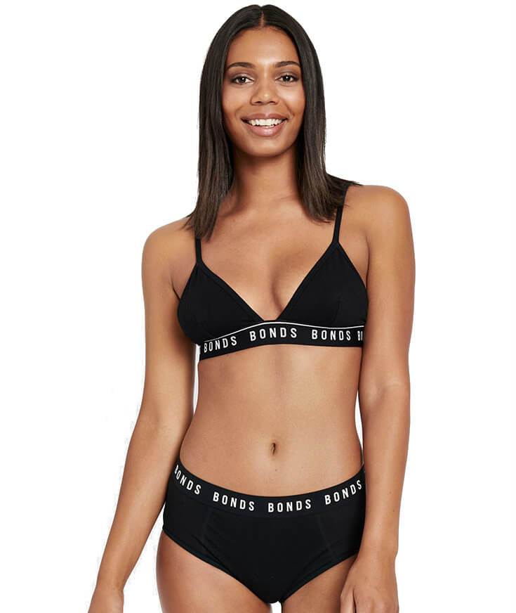 Bonds Bloody Comfy Moderate Period Full Brief - Black - Image 4
