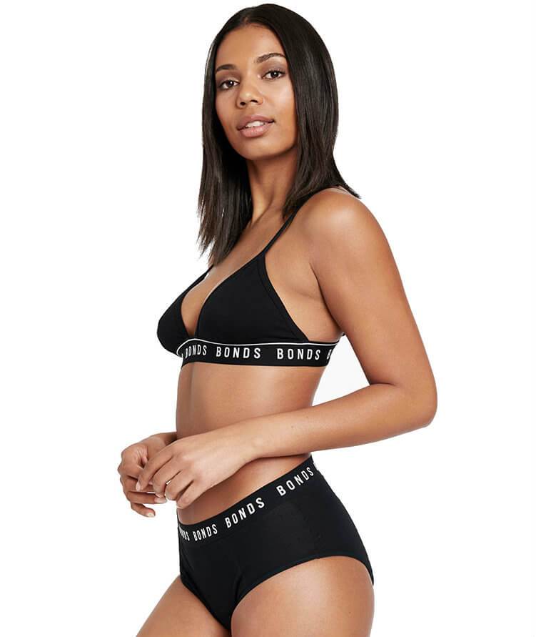 Bonds Bloody Comfy Moderate Period Full Brief - Black - Image 6