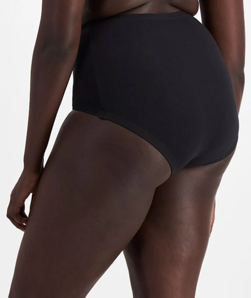 Bonds Cottontails Full Brief With Lycra - Black - Image 5