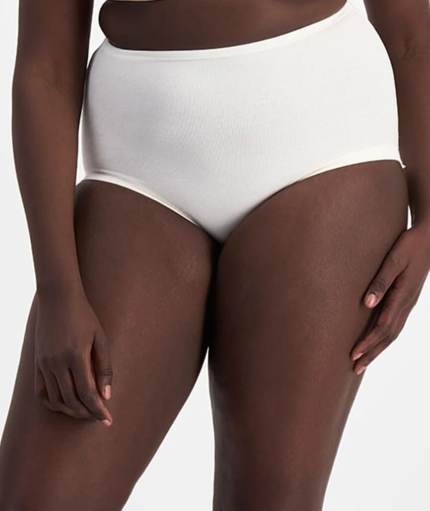 Bonds Cottontails Full Brief With Lycra - White - Image 3