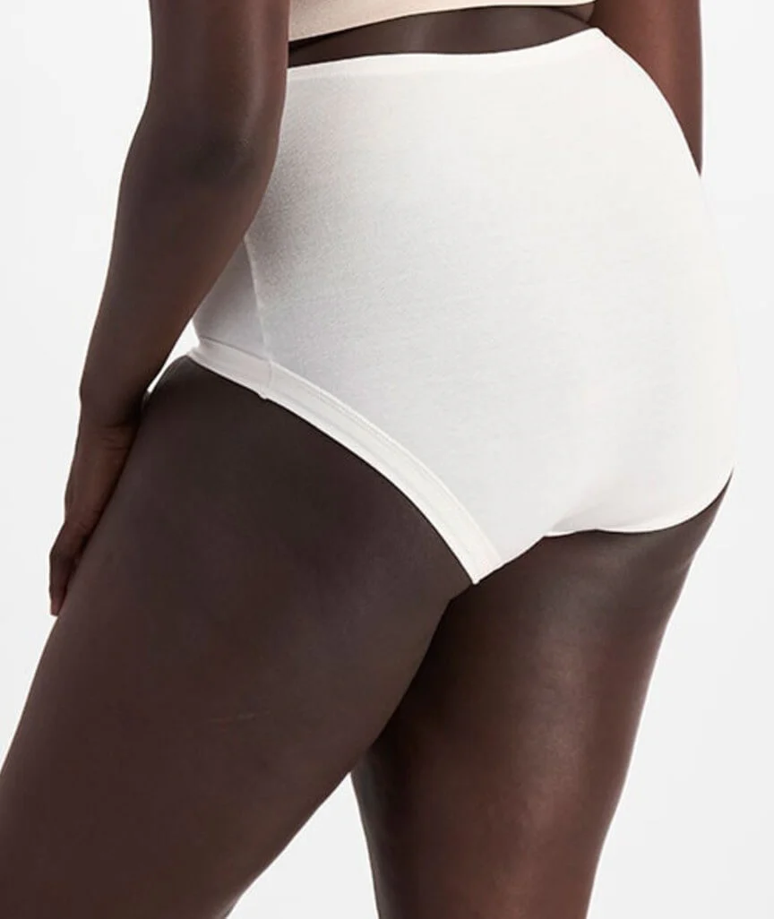 Bonds Cottontails Full Brief With Lycra - White - Image 4