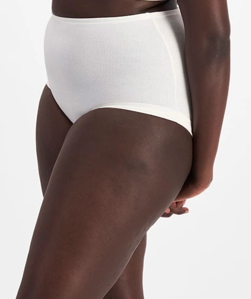 Bonds Cottontails Full Brief With Lycra 3 Pack - White - Image 6