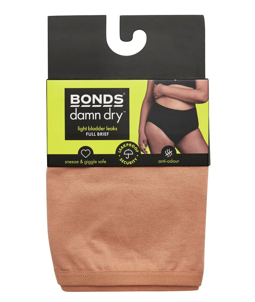 Bonds Damn Dry Full Brief - Blush Latte - Image 7