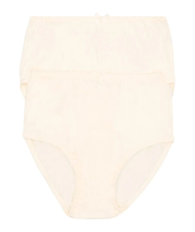 Bonds Heroes Full Brief 2 Pack - Cream - Image 5