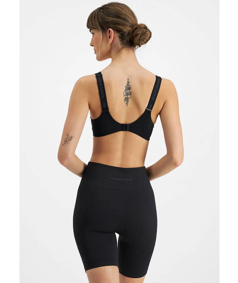 Bonds Move Contour Bra - Black - Image 7