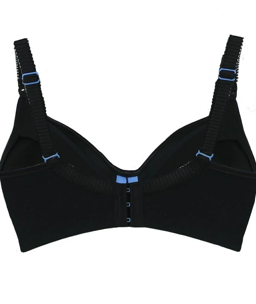 Cake Maternity Croissant Seamless Flexi Wire Nursing Bra -  Black - Image 8