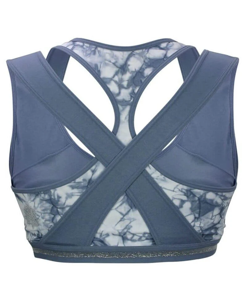 Cake Maternity Lotus Yoga & Hands Free Pumping E-Ff Cup Wire-Free Bra - Tie Dye - Image 8
