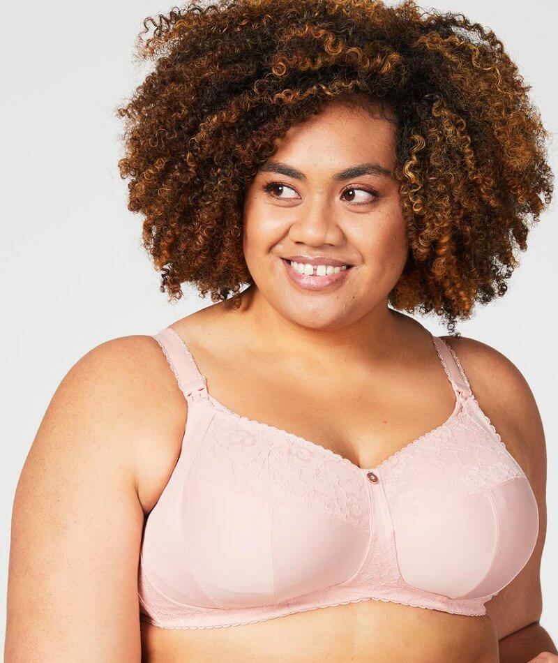 Cake Maternity Tea Wire-Free Soft Cup Nursing Bra -  Blush - Image 3