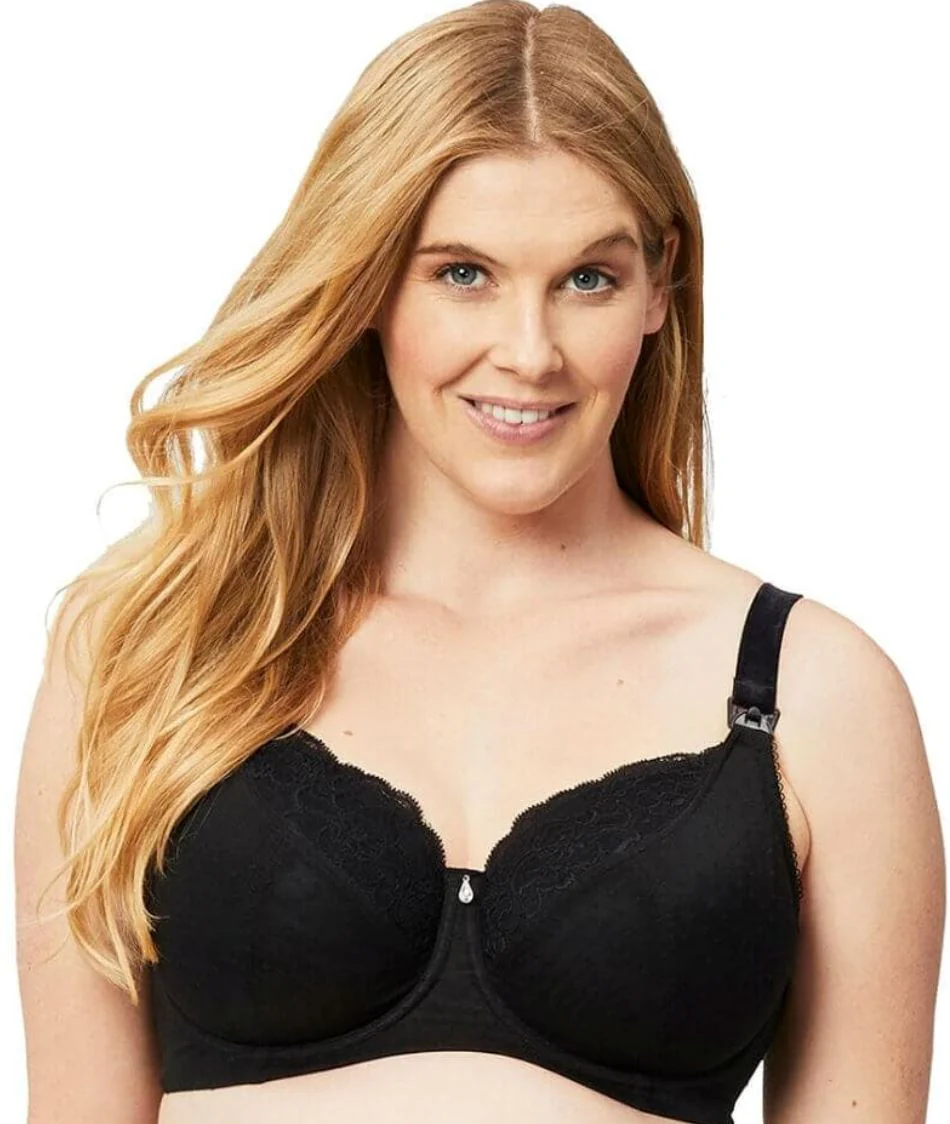 Cake Maternity TimTams Flexi Wire Lace Nursing Bra -  Black - Image 3