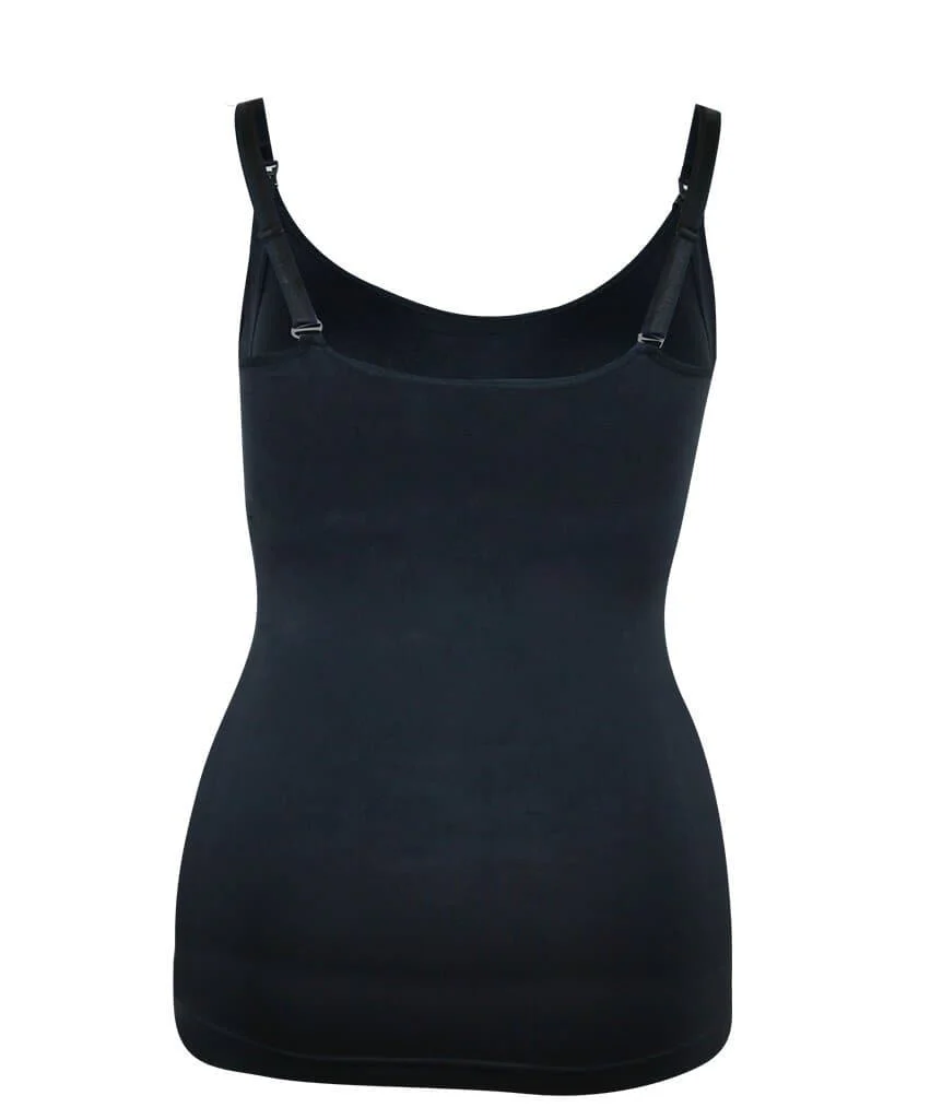 Cake Maternity Toffee Shaping Seamless Nursing Tank -  Black - Image 7