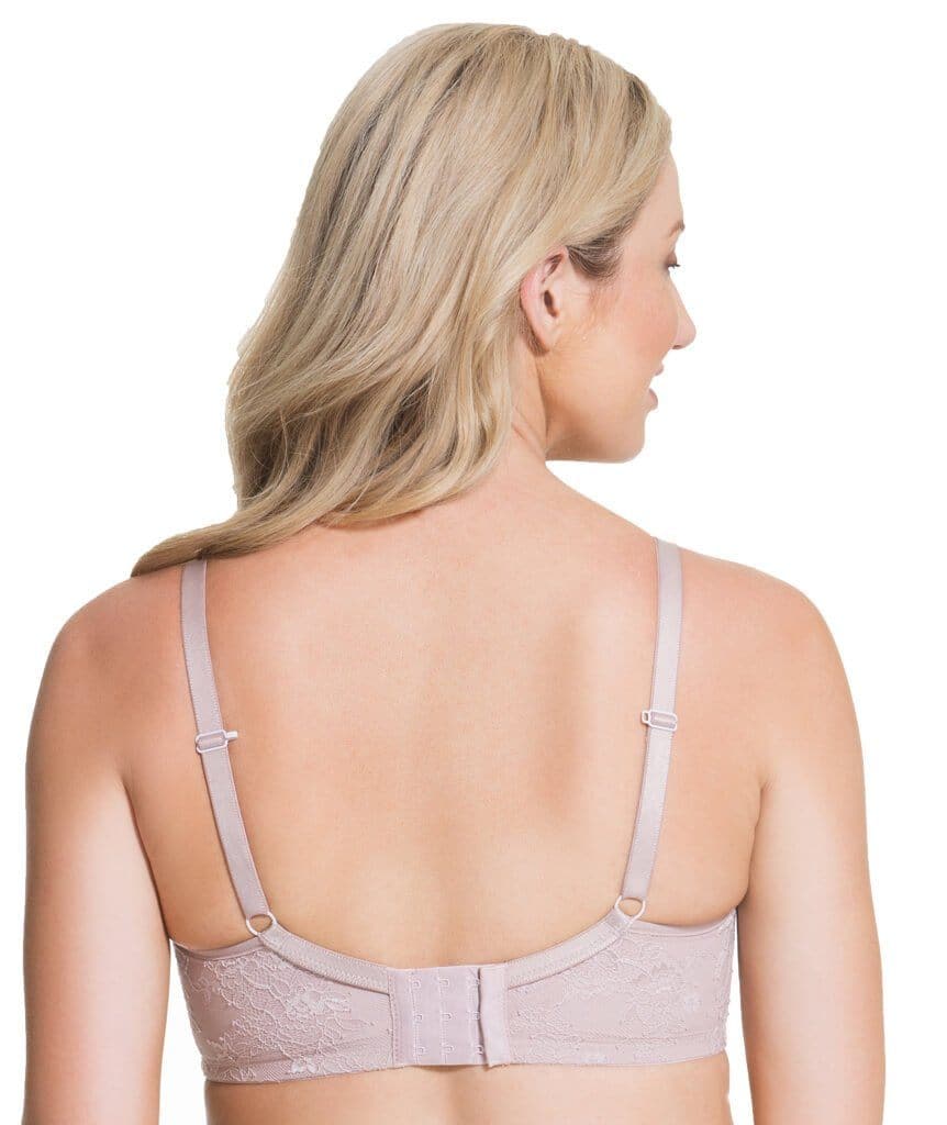 Cake Maternity Waffles 3D Spacer Contour Flexi Wire Nursing Bra - Oyster Pink - Image 2