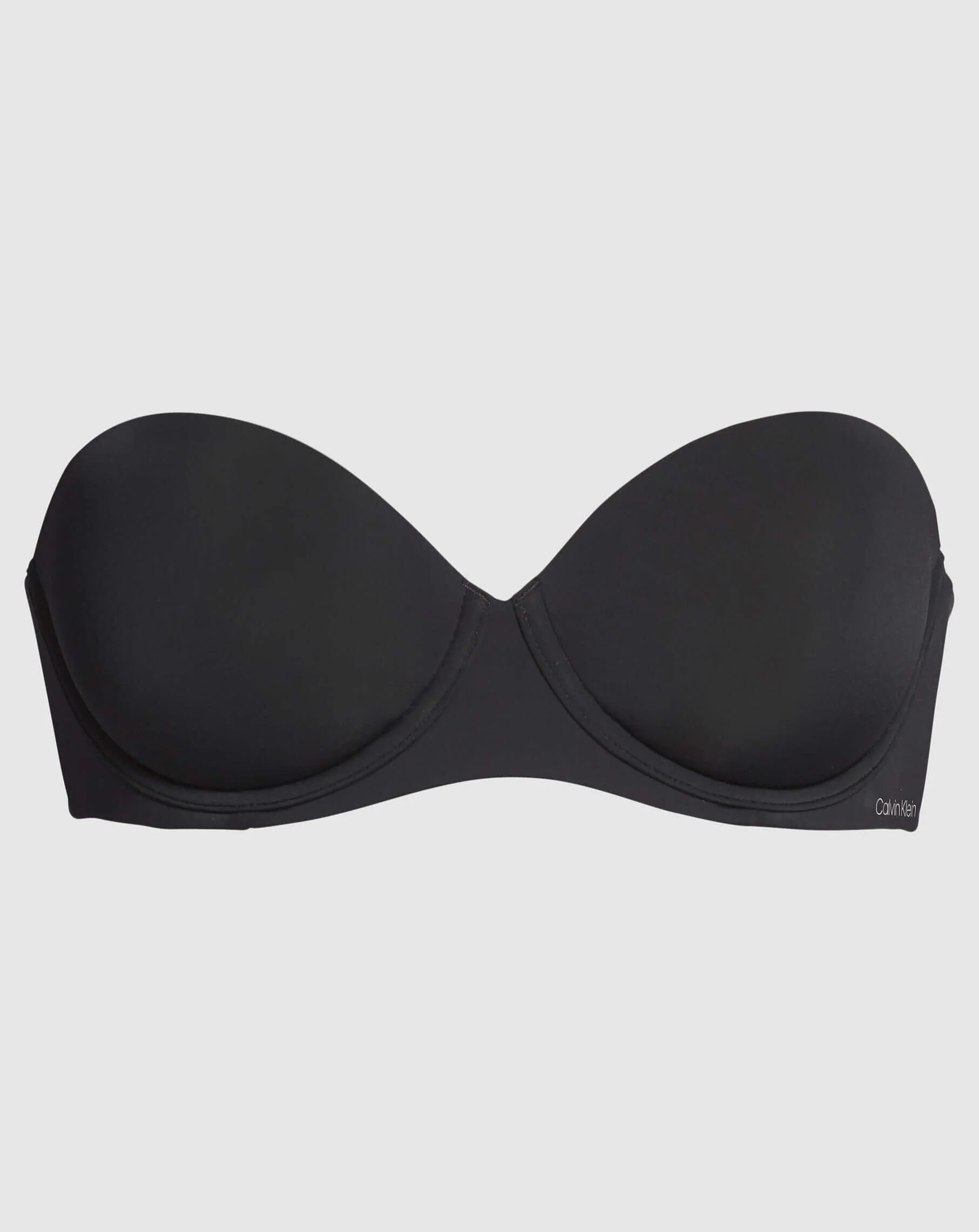 Calvin Klein Strapless Capsule Push Up Strapless Bra - Black - Image 6
