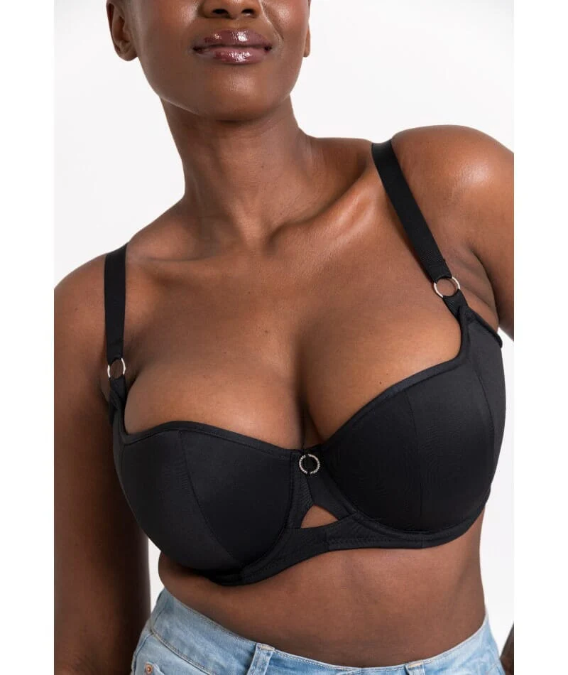 Curvy Kate Boost Me Up Padded Balcony Bra - Black - Image 7