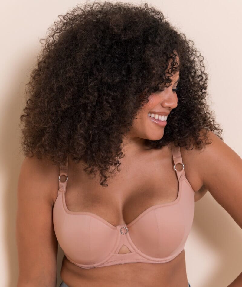 Curvy Kate Boost Me Up Padded Balcony Bra - Latte - Image 4