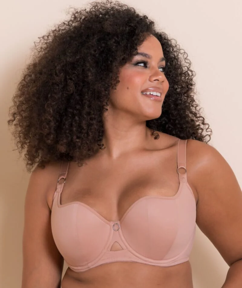 Curvy Kate Boost Me Up Padded Balcony Bra - Latte - Image 5