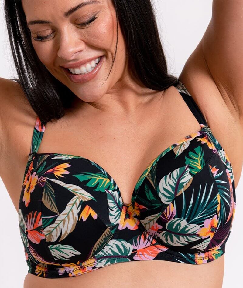 Curvy Kate Cuba Libre Balcony Bikini Top - Print Mix - Image 4