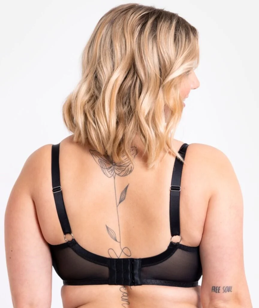 Curvy Kate Daze Padded T-Shirt Balcony Bra - Black - Image 2