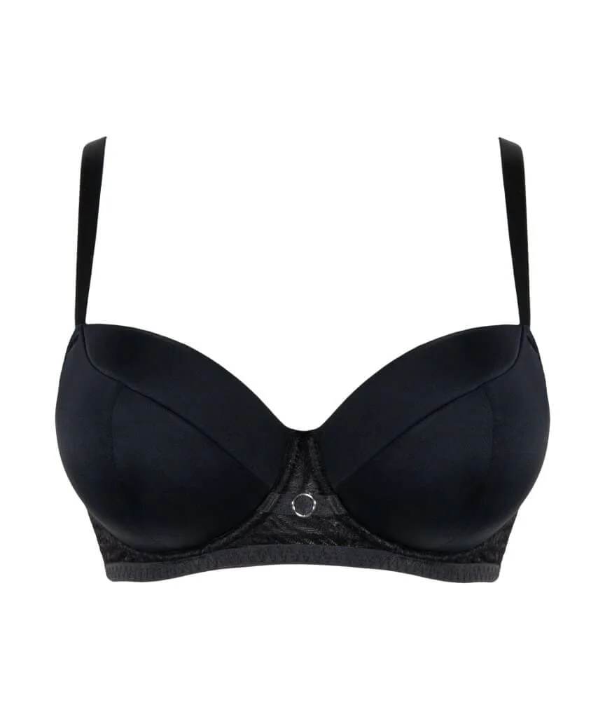 Curvy Kate Daze Padded T-Shirt Balcony Bra - Black - Image 8