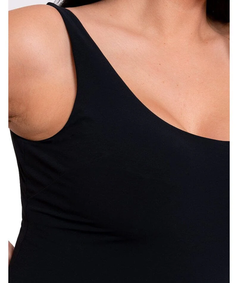 Curvy Kate Deep Dive Non-Wired Swimsuit - Black - Image 10