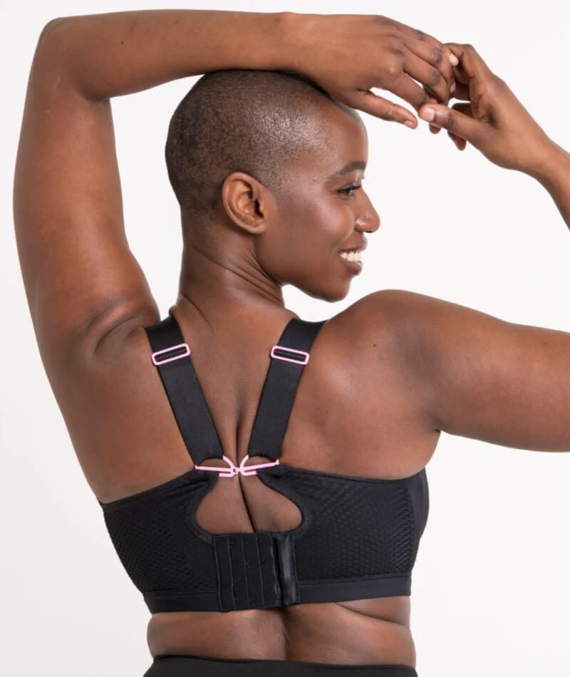 Curvy Kate Everymove Flexi-Wired Sports Bra - Black - Image 2