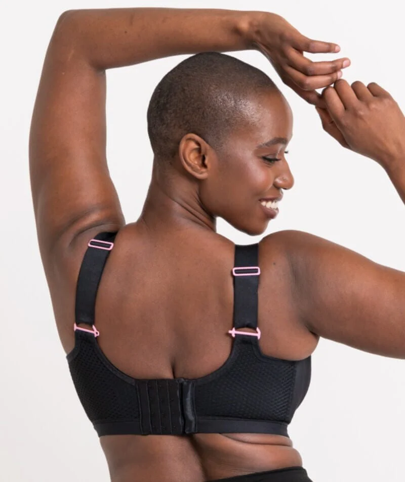 Curvy Kate Everymove Flexi-Wired Sports Bra - Black - Image 3