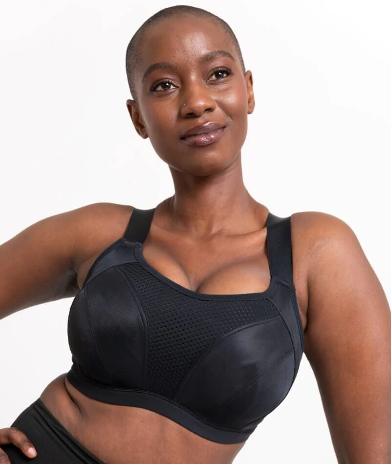 Curvy Kate Everymove Flexi-Wired Sports Bra - Black - Image 4