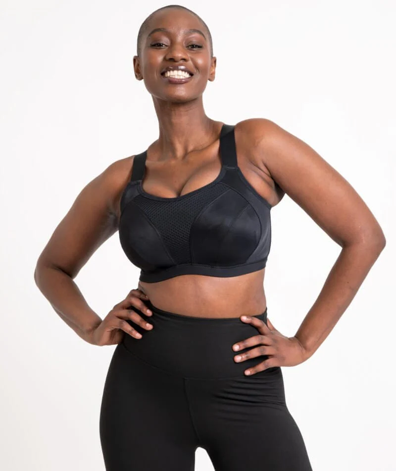 Curvy Kate Everymove Flexi-Wired Sports Bra - Black - Image 5