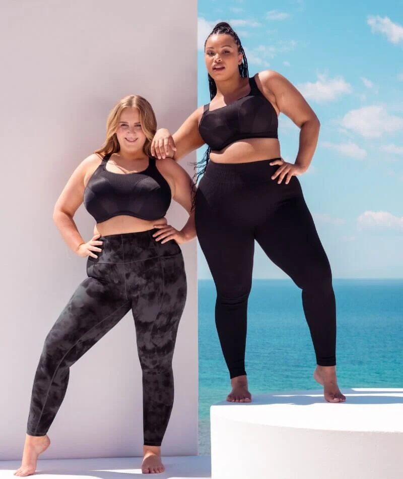 Curvy Kate Everymove Flexi-Wired Sports Bra - Black - Image 6