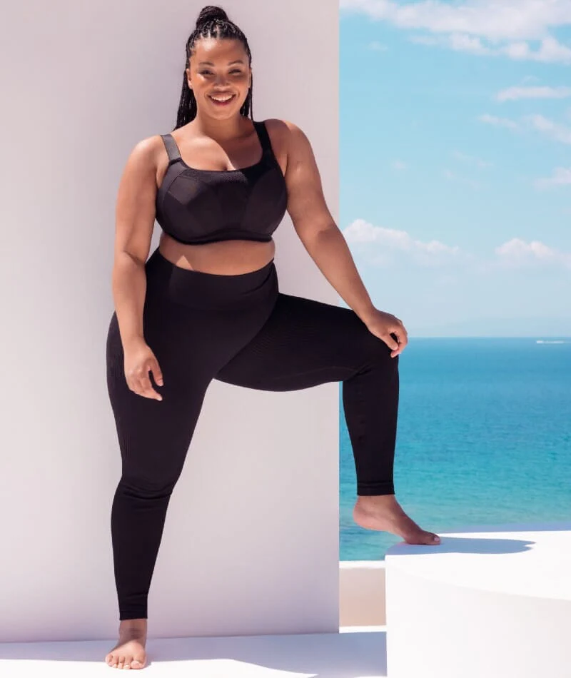 Curvy Kate Everymove Flexi-Wired Sports Bra - Black - Image 7