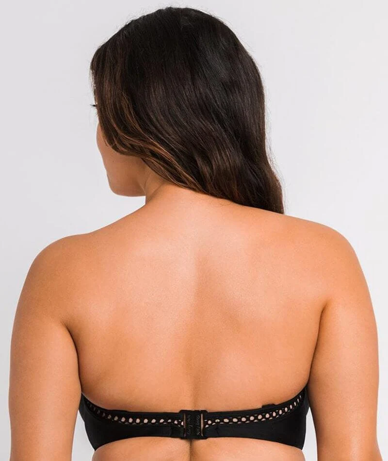 Curvy Kate First Class Bandeau Bikini Top - Black - Image 4