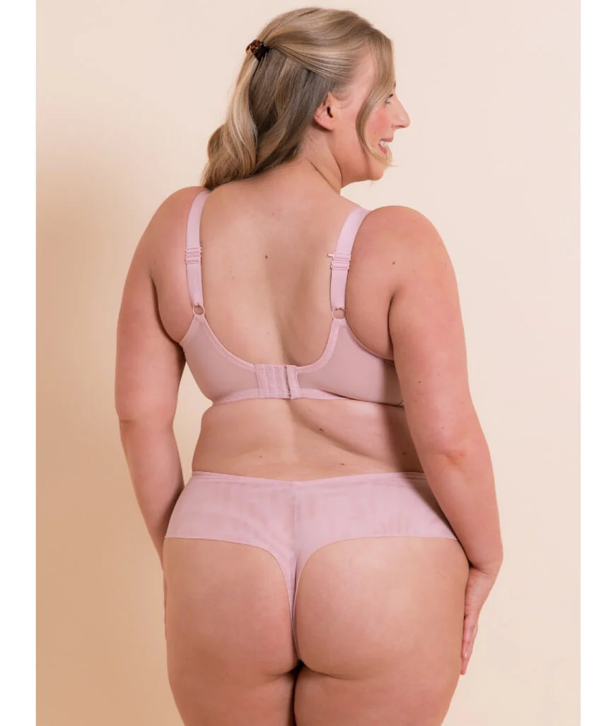 Curvy Kate Flare Deep Thong - Rose Sparkle - Image 6