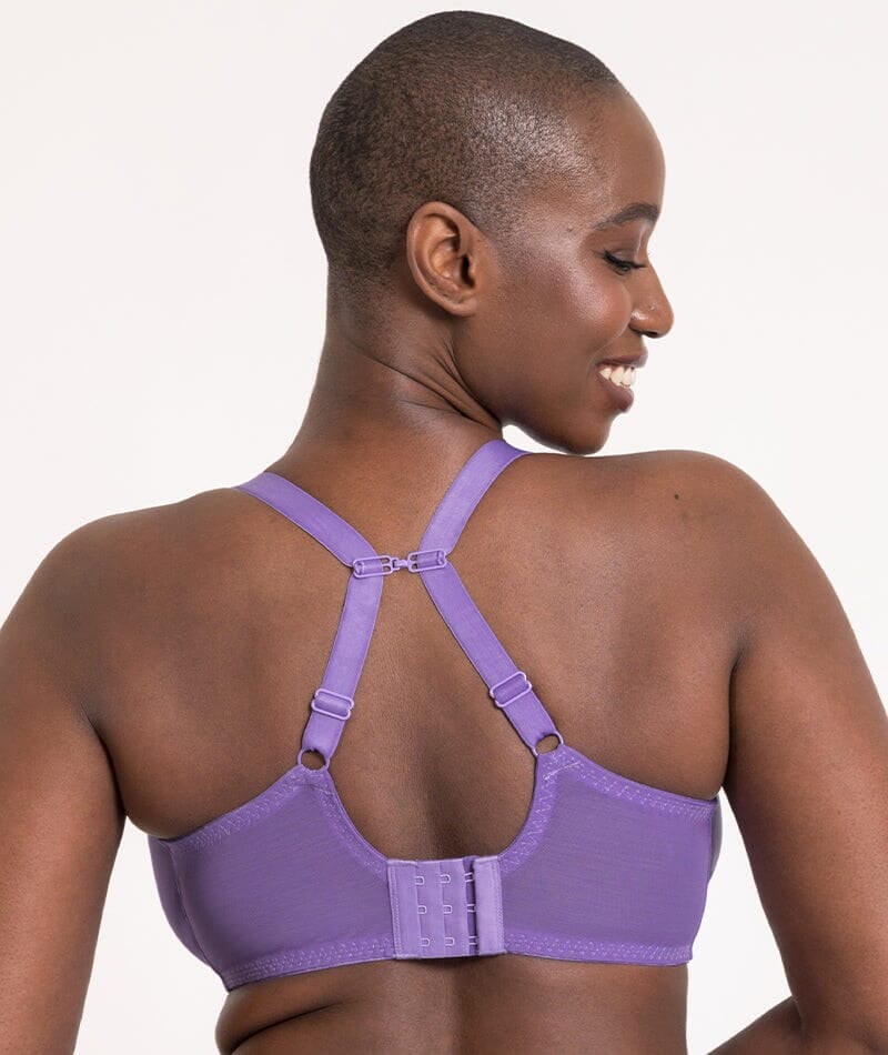 Curvy Kate Flare Full Plunge Side Support Multiway Bra - Amethyst Purple - Image 2