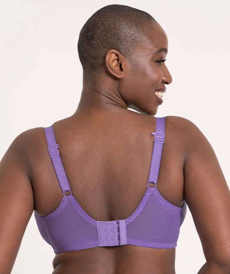 Curvy Kate Flare Full Plunge Side Support Multiway Bra - Amethyst Purple - Image 3