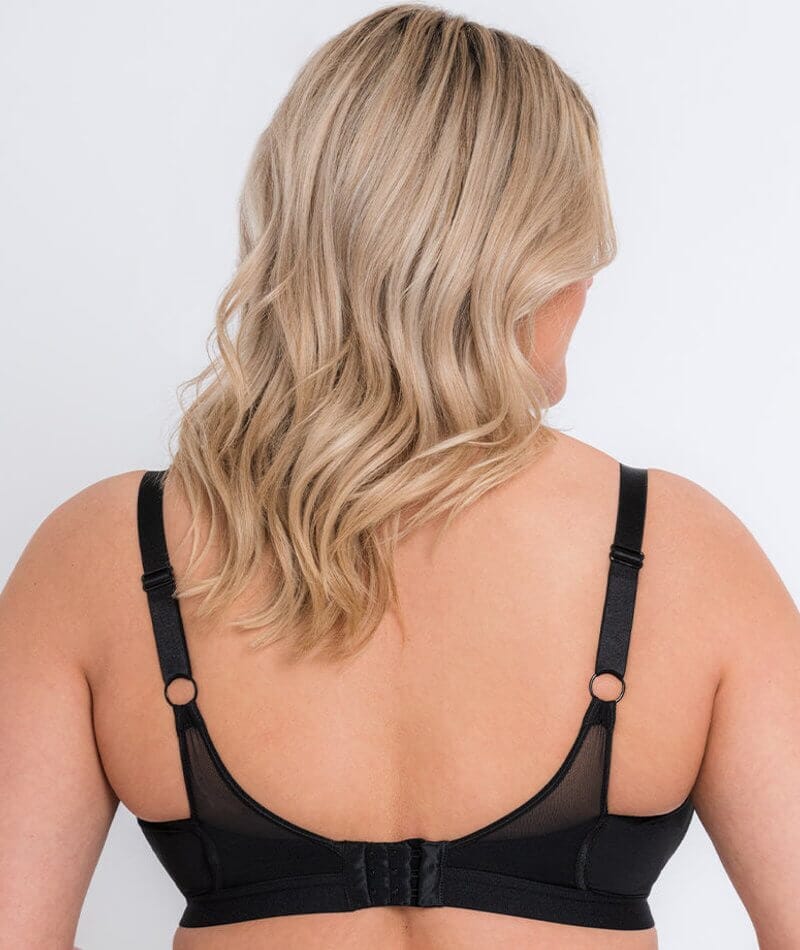 Curvy Kate Get Up And Chill Wire-Free Bralette - Black - Image 2