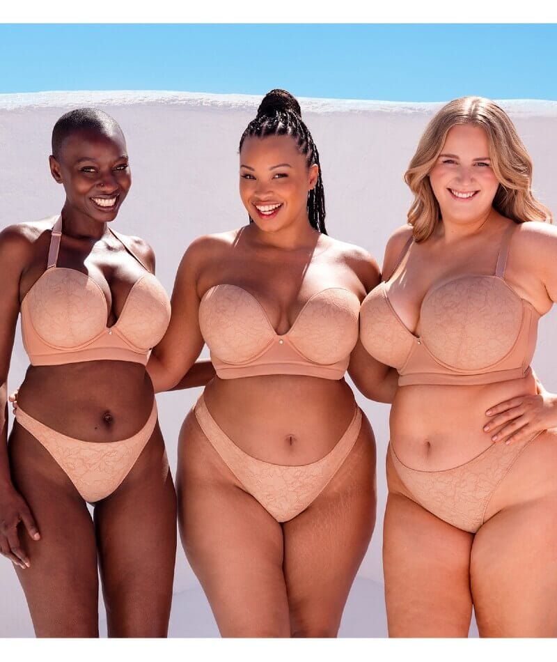 Curvy Kate Hey Girls Superplunge Strapless Bra - Latte - Image 10