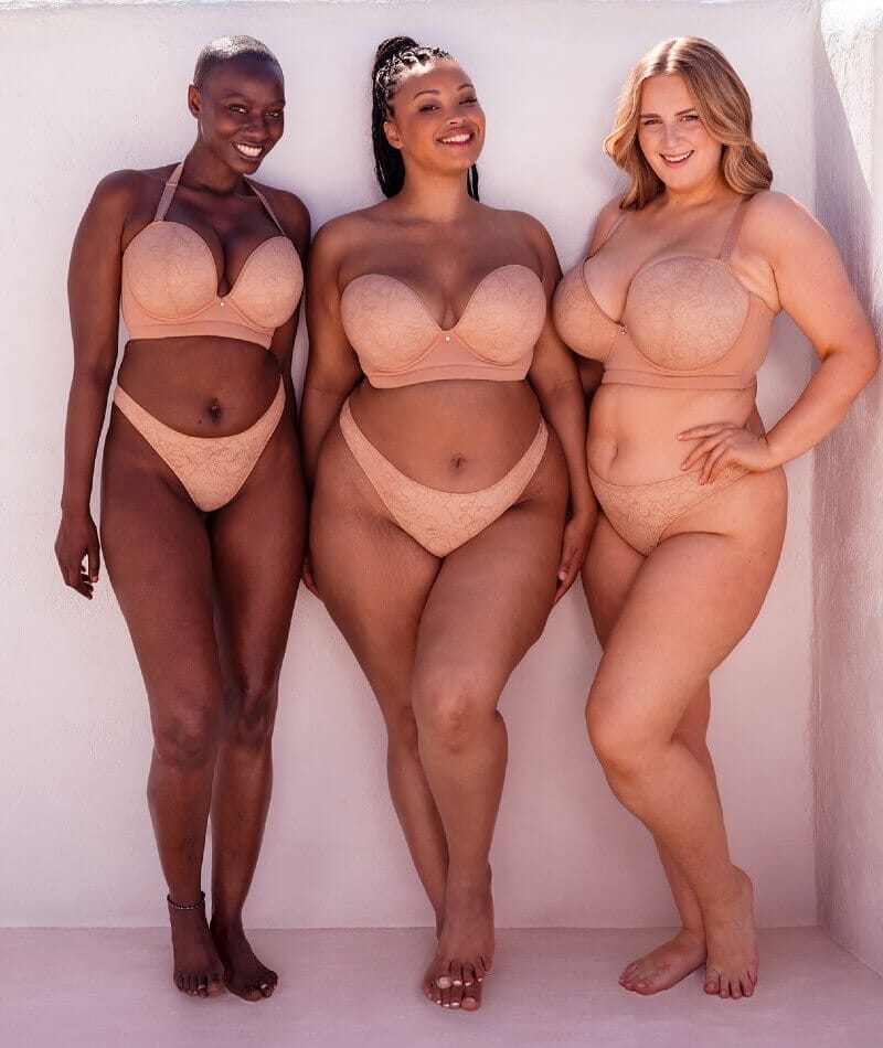 Curvy Kate Hey Girls Superplunge Strapless Bra - Latte - Image 11