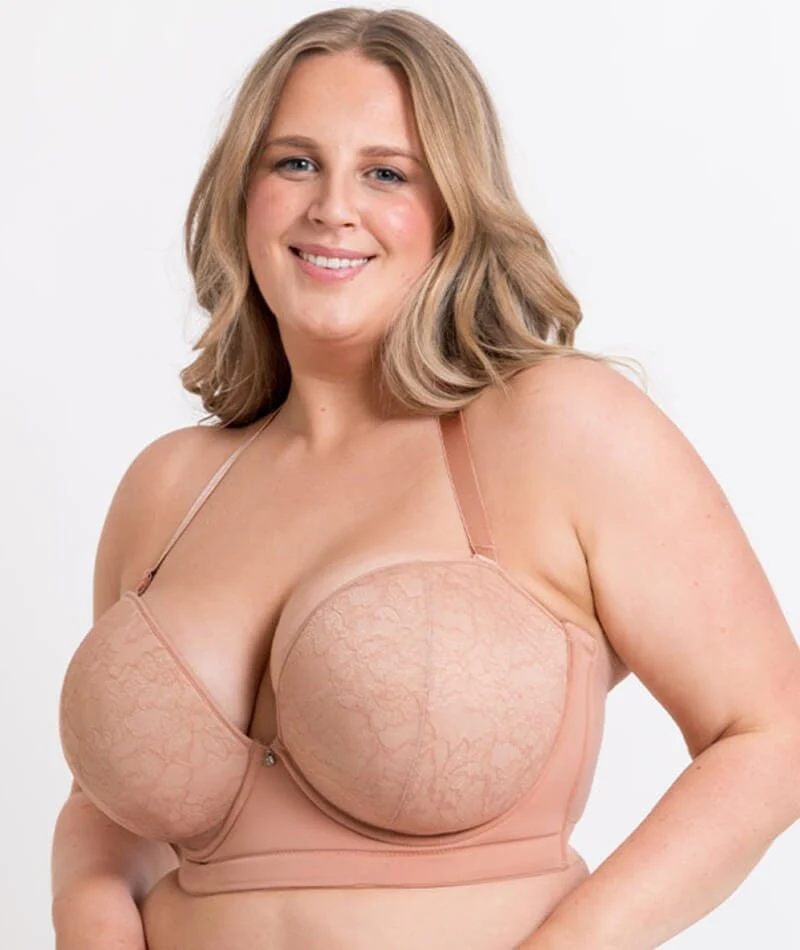 Curvy Kate Hey Girls Superplunge Strapless Bra - Latte - Image 4