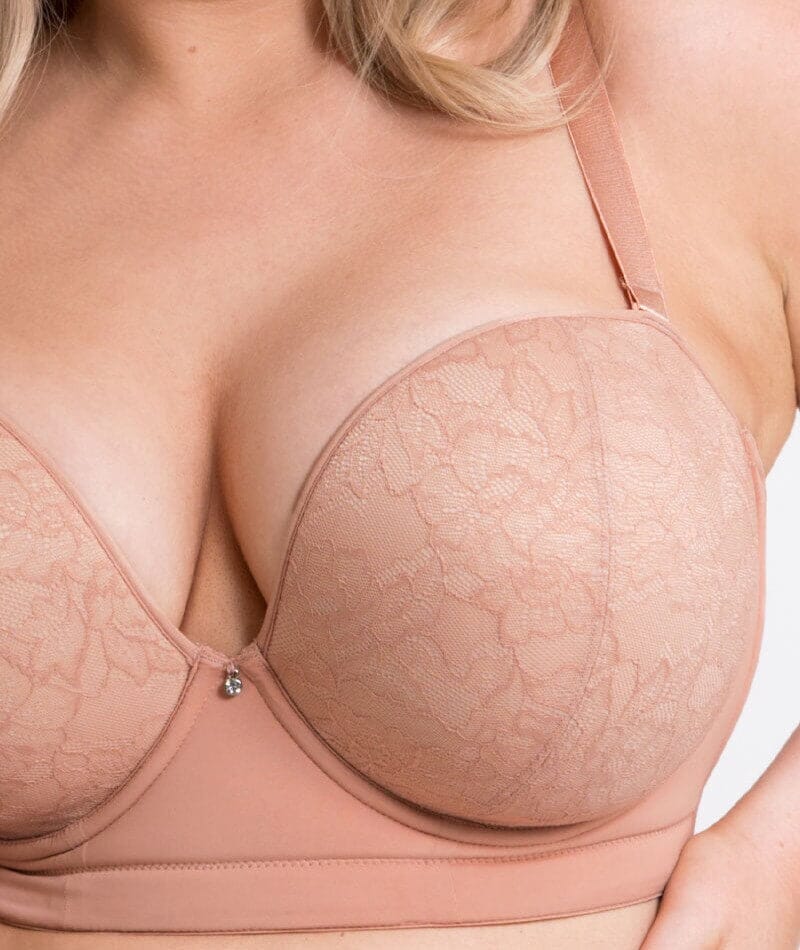Curvy Kate Hey Girls Superplunge Strapless Bra - Latte - Image 6