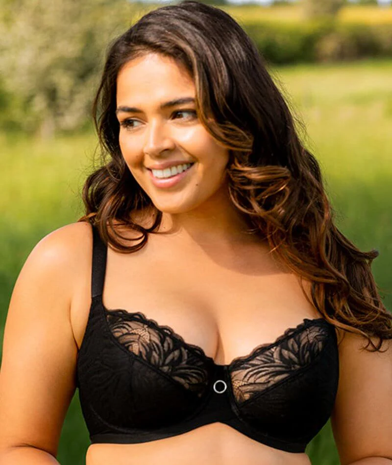 Curvy Kate Lace Daze Balcony Bra - Black - Image 3