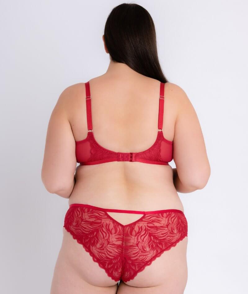 Curvy Kate Lace Daze Balcony Bra - Lipstick Red - Image 10