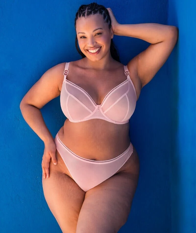 Curvy Kate Lifestyle Thong - Blush Pink - Image 3