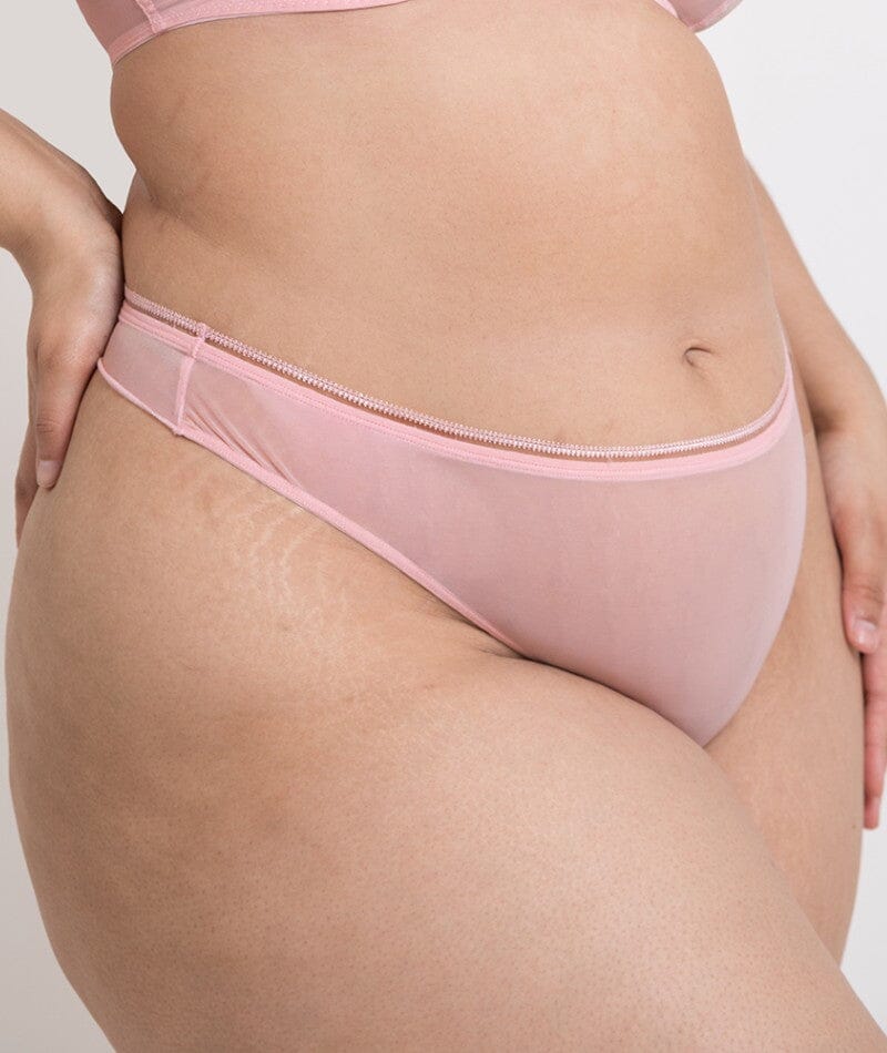 Curvy Kate Lifestyle Thong - Blush Pink - Image 4