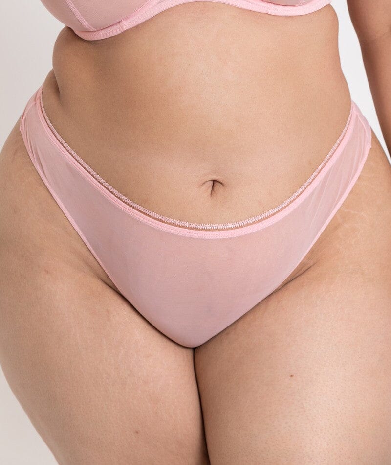 Curvy Kate Lifestyle Thong - Blush Pink - Image 5