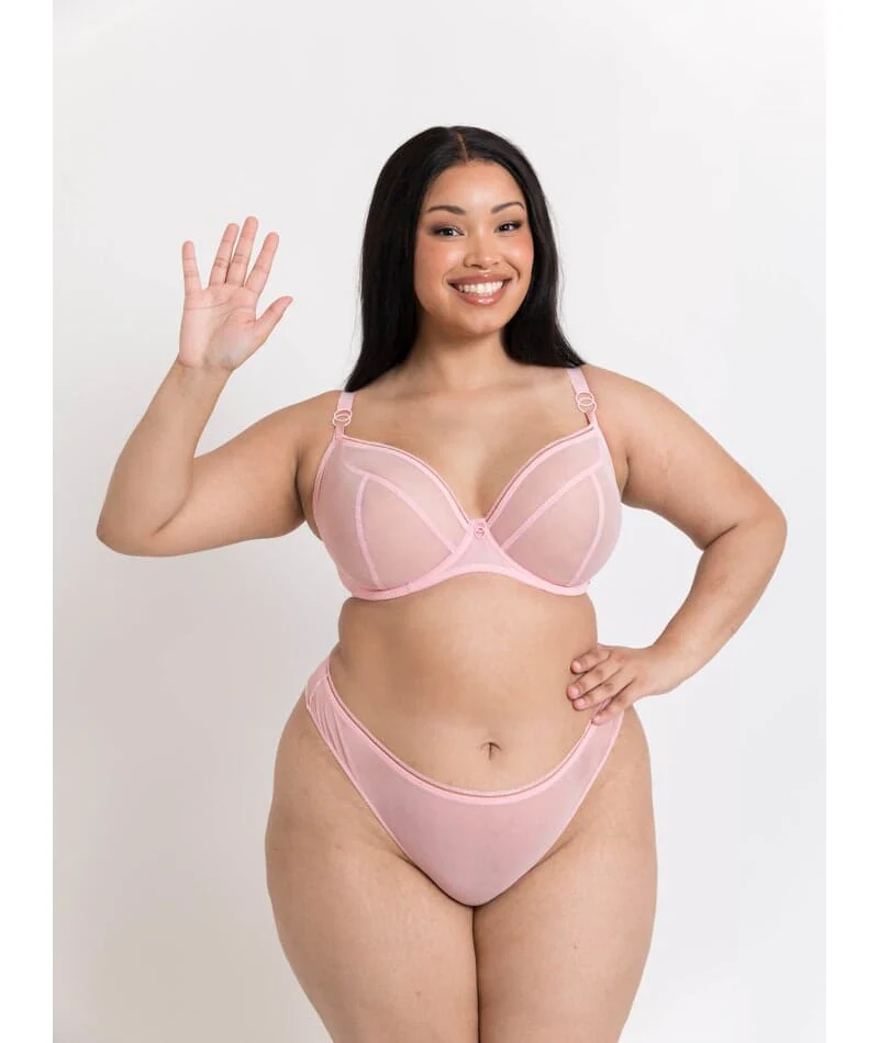 Curvy Kate Lifestyle Thong - Blush Pink - Image 6