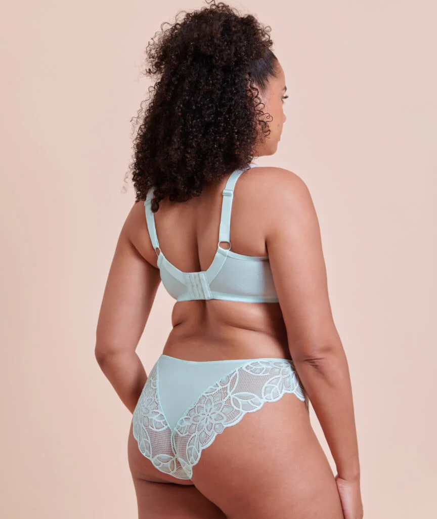 Curvy Kate Lovelace Brazilian Brief - Pale Mint - Image 12