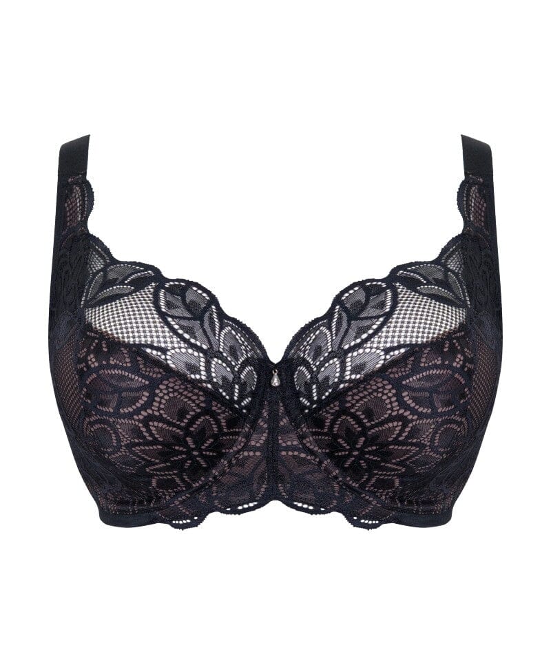 Curvy Kate Lovelace Full Cup Side Support Bra - Black/Taupe - Image 13